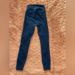 lululemon Nocturnal Teal Leggings